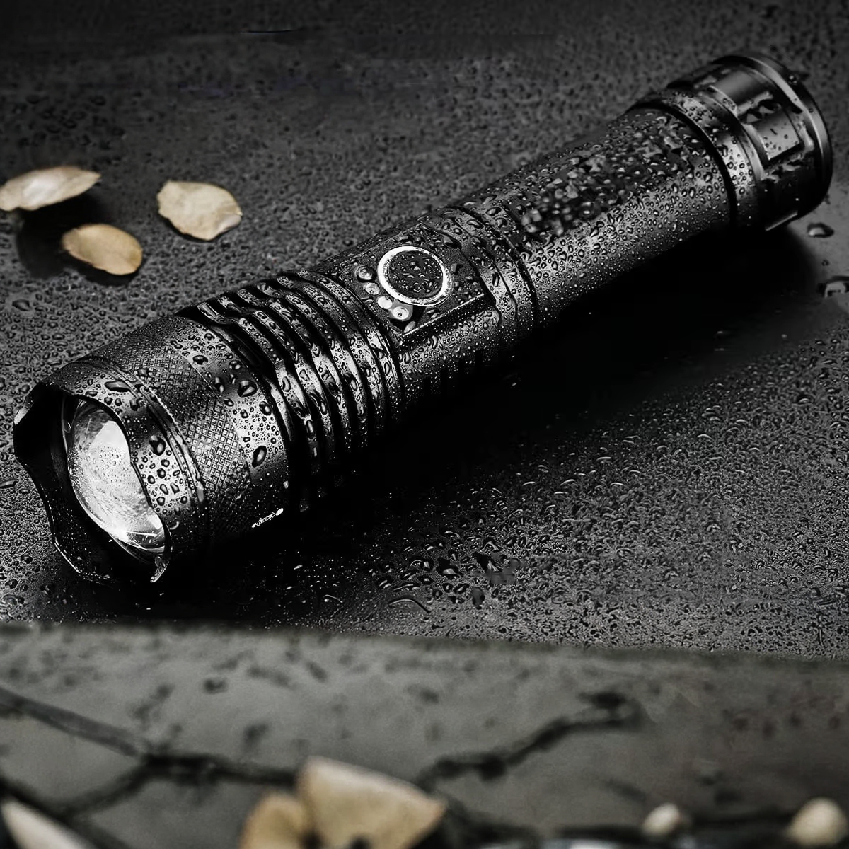 Rechargeable Tactical Flashlight – High Power LED + USB Charging